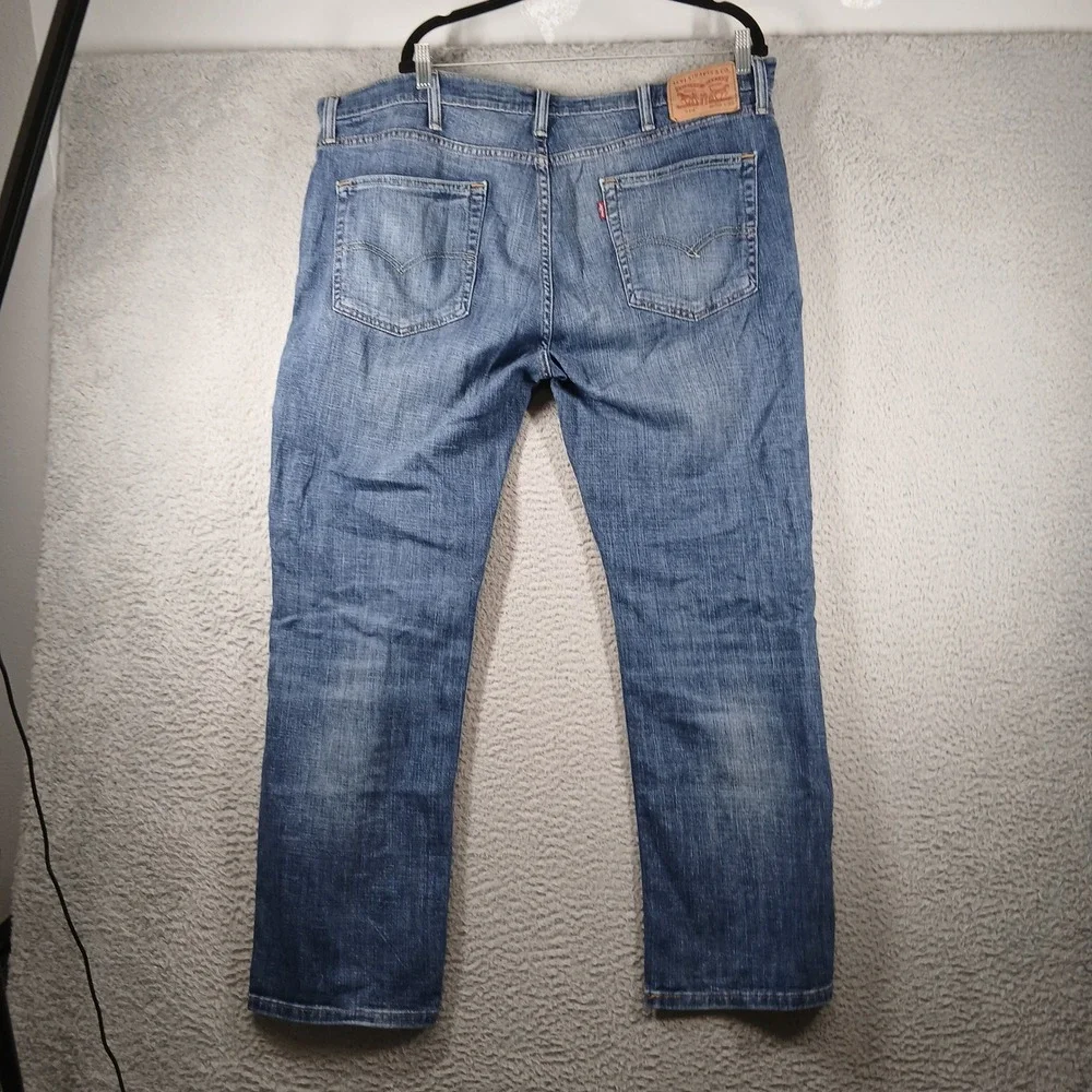 Levi's 514 Straight Fit Jeans Men's 40x30 Medium Wash Denim